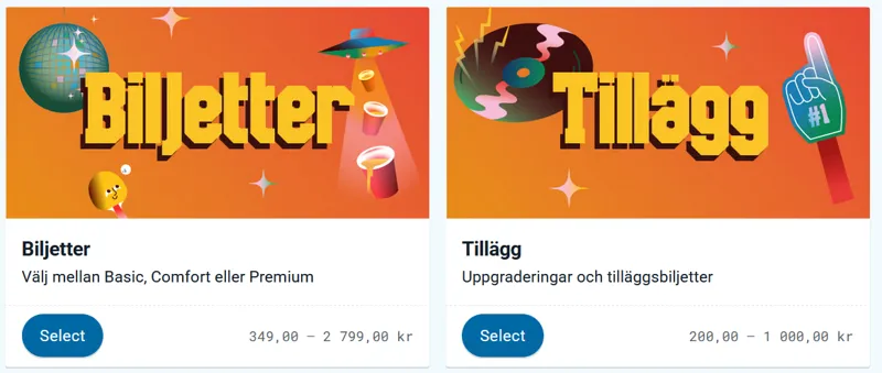 Biljetter och priser – Hitta din perfekta festivalupplevelse